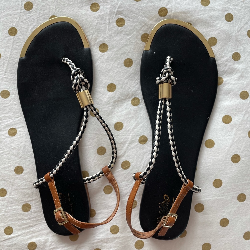 Black sandals